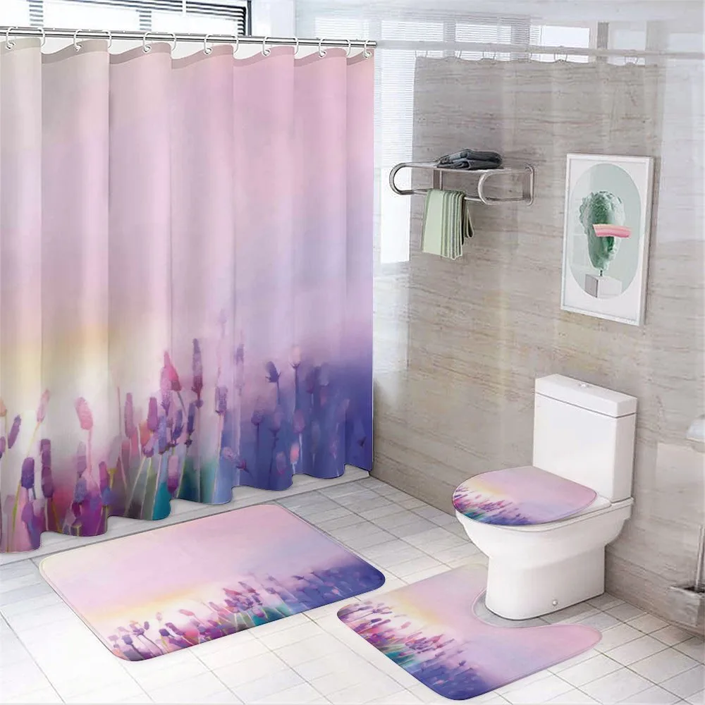Lavender Violet Flowers — Your design