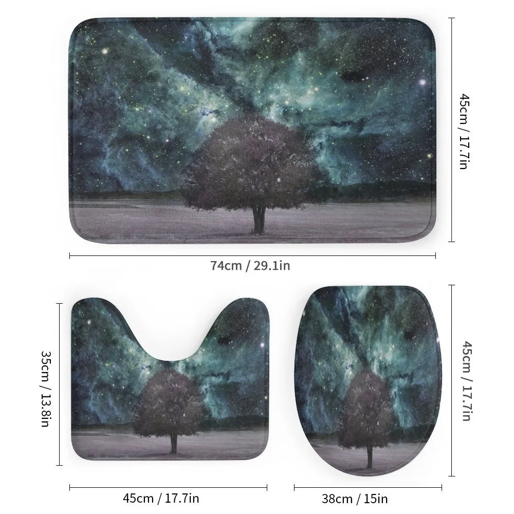 Nebula Galaxy Planet Tree — Detail 1