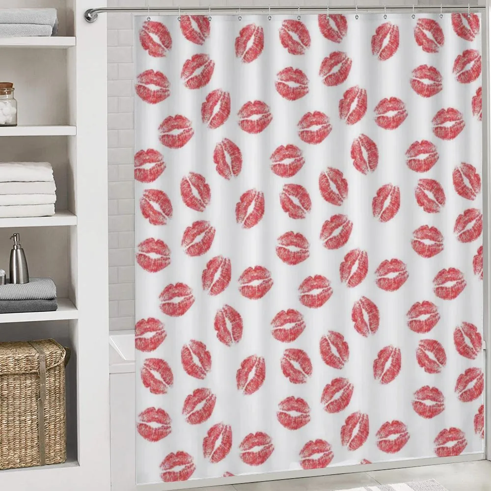 Red Lipsticks Kiss Marks — Detail 4
