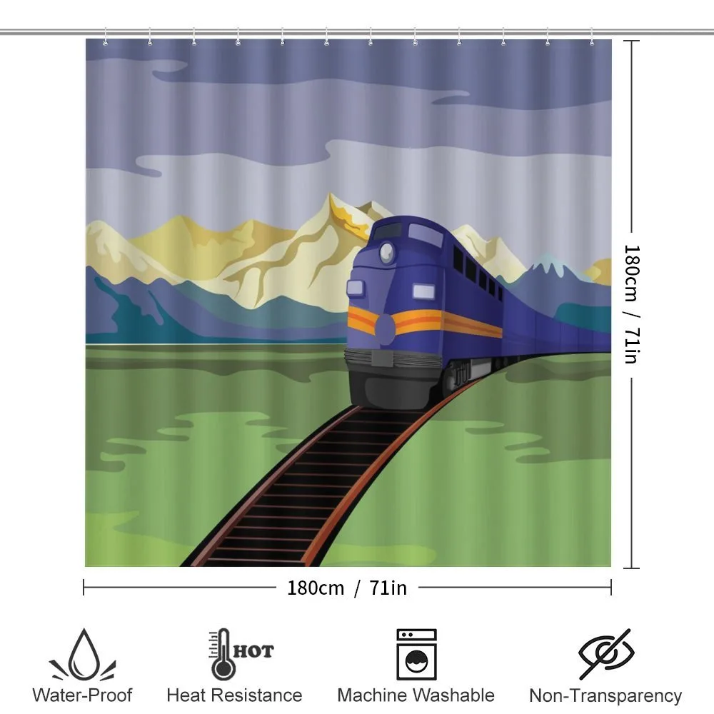 Rural Country Train Design — Detail 2