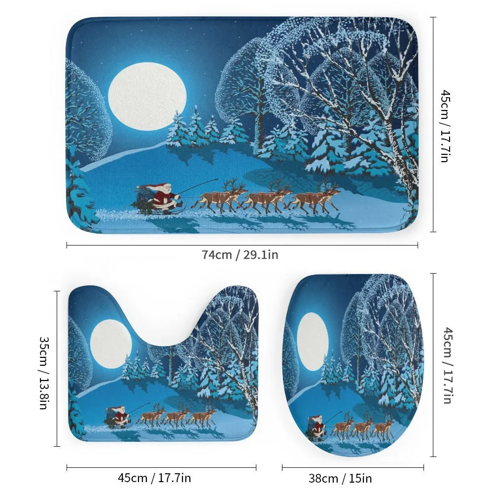 Santa Winter Forest — Detail 1
