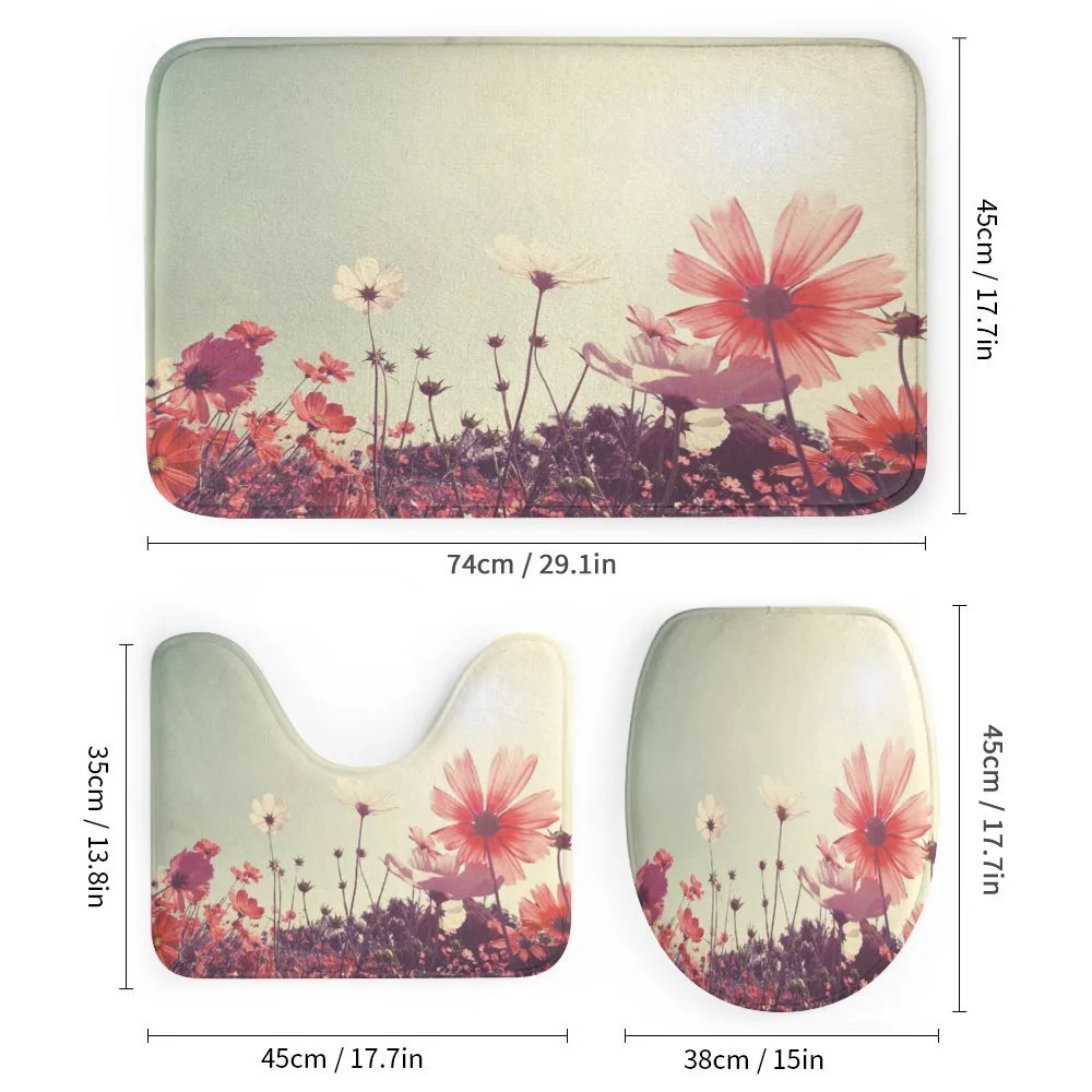 Vintage Cosmos Plant Sky — Detail 1