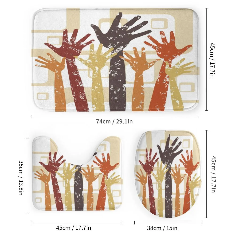 Abstract Brown Hands — Detail 1