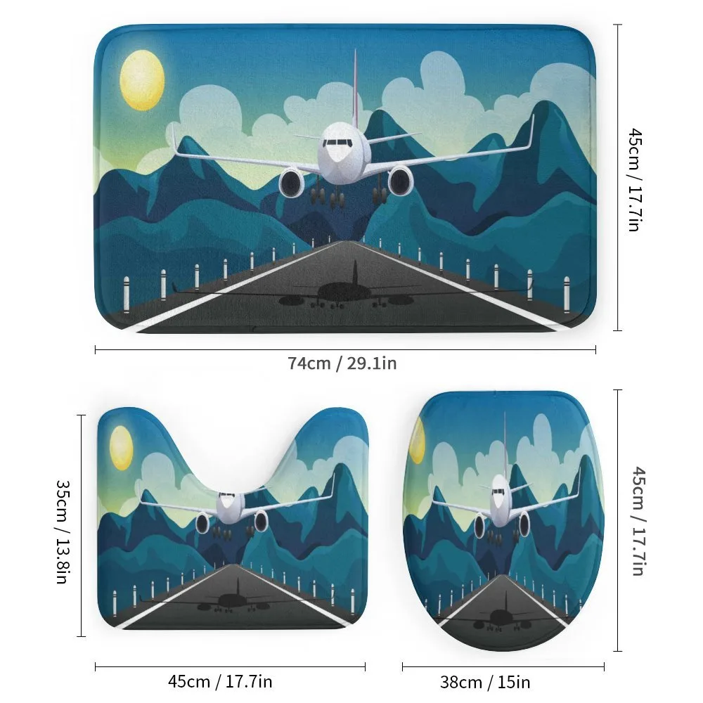 Airplane Taking Off Graphic — Detail 1