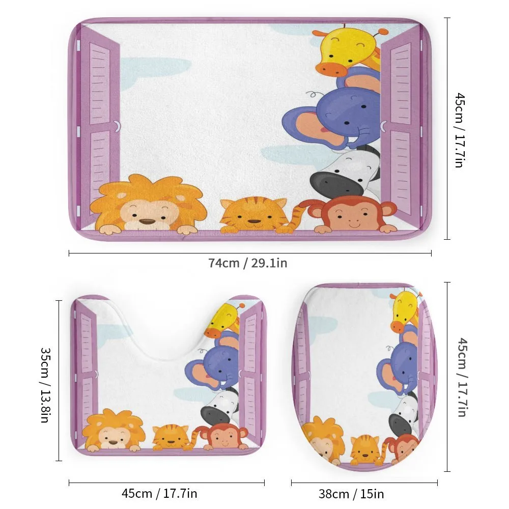 Animals Peeping Window — Detail 1