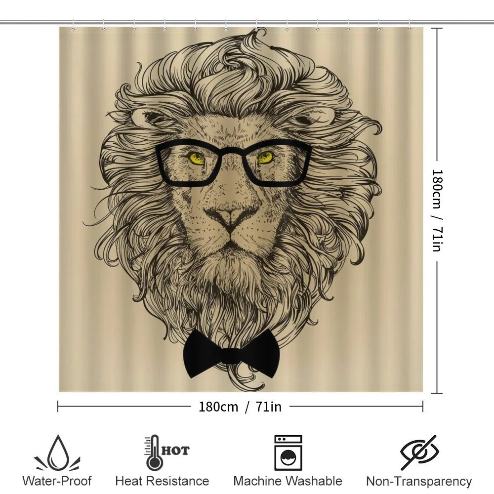 Dandy Cool Lion Character — Detail 2
