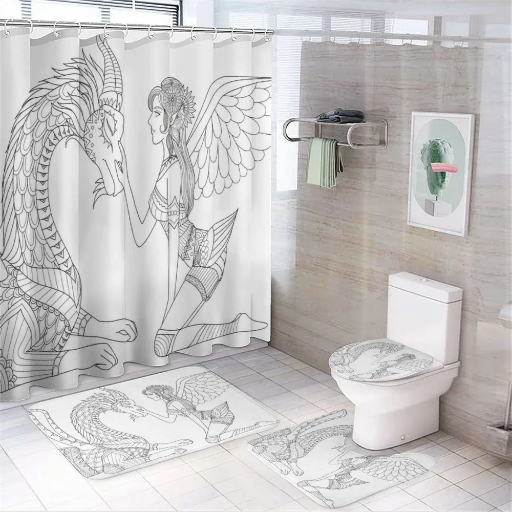 Fairy Woman and Dragon — Your design