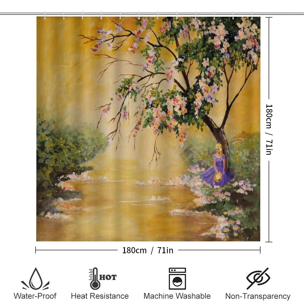 Girl near River Tree — Detail 2
