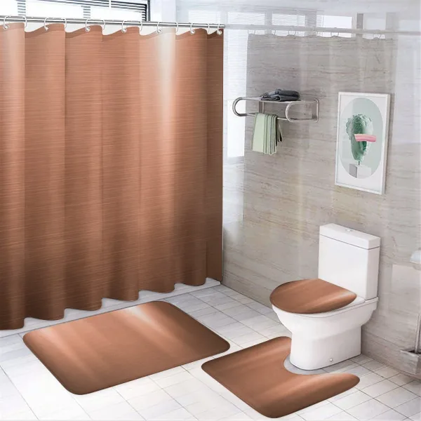 Industrial Modern on a shower curtain