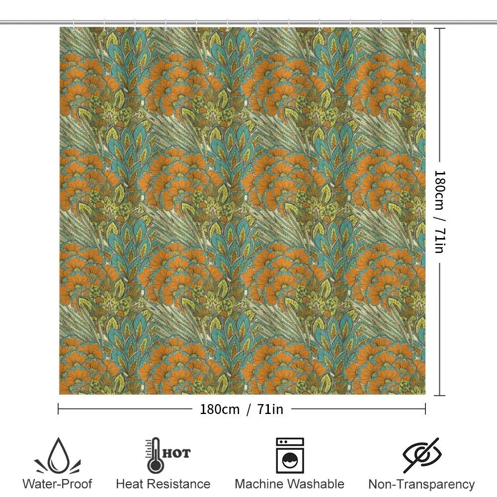 Meadow Wheat Peacock — Detail 2