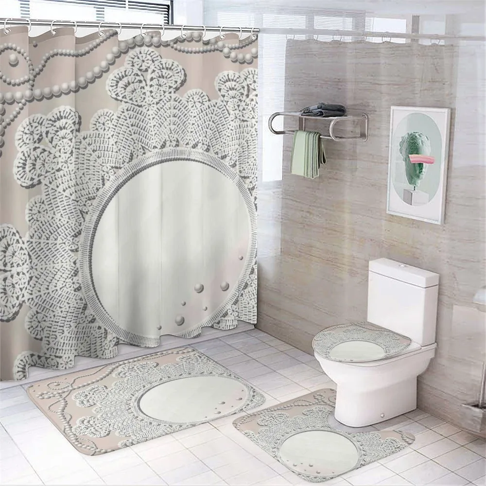 Medallion Lace Ornate Pearl — Your design