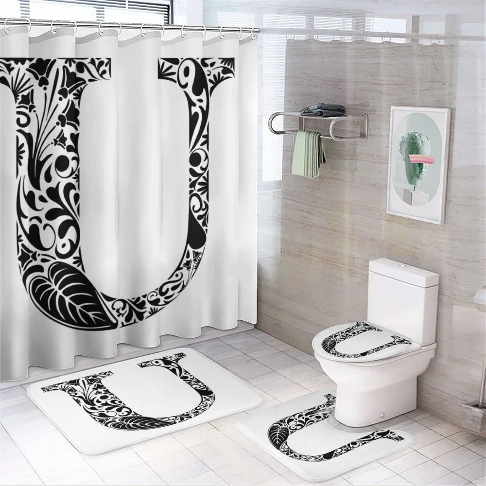 Monochrome Capital U — Your design
