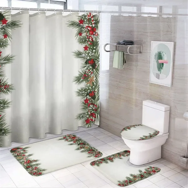 New Year's Eve Magic on a shower curtain