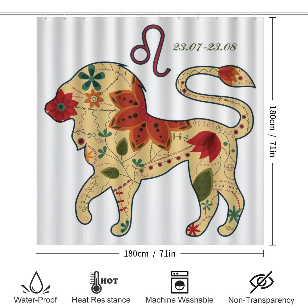 Oriental Floral Leo — Detail 2