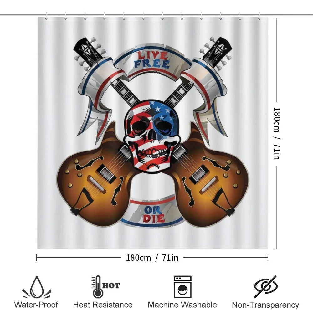 Skull Flag Biker Culture — Detail 2