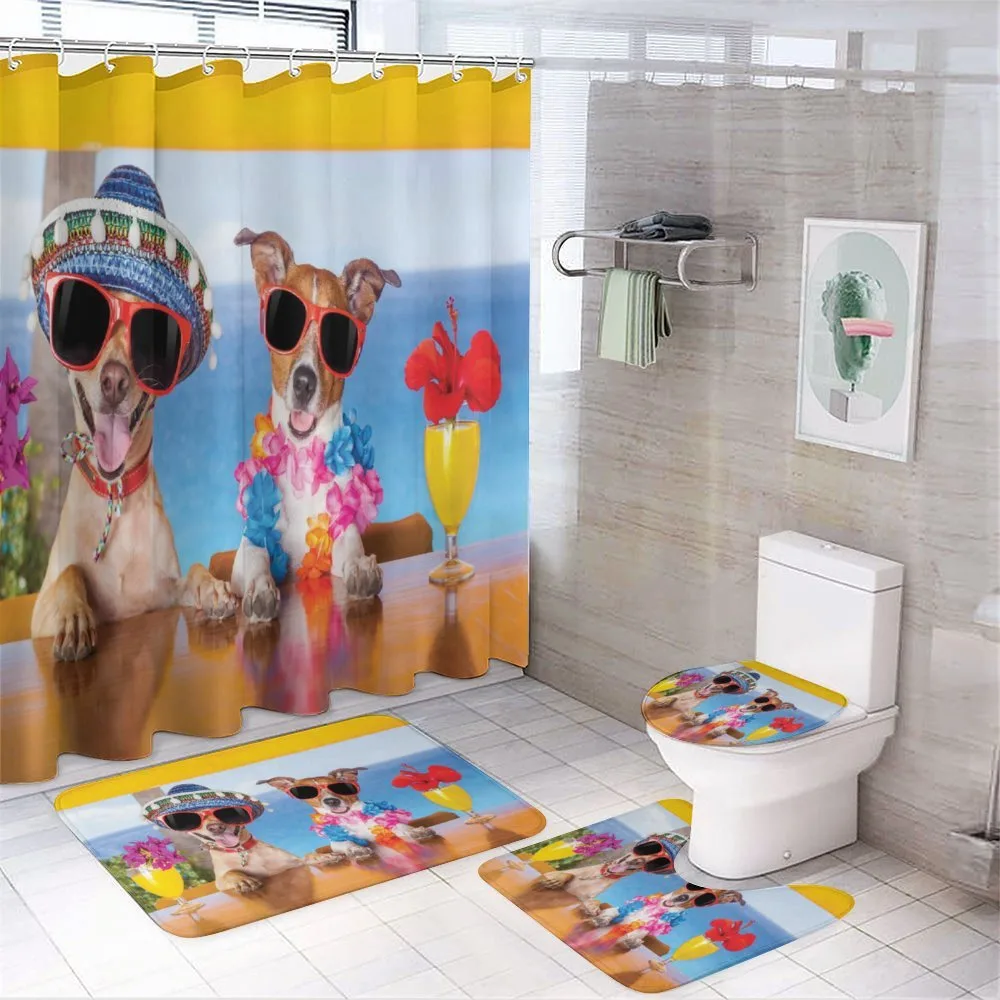 Tropic Summer Dog Friends — Your design