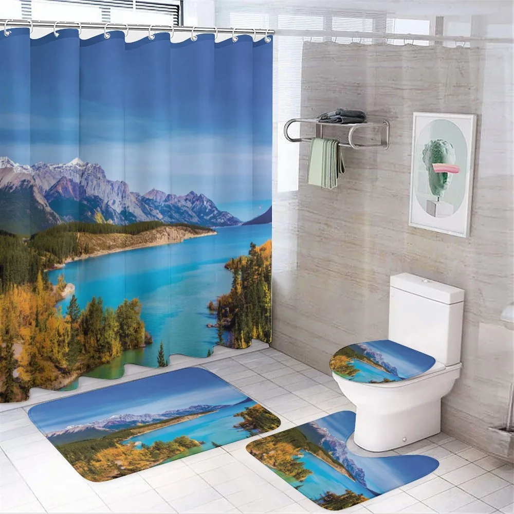Abraham Lake Shore Photo — Your design