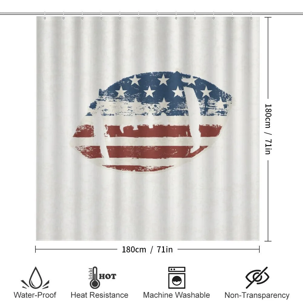 American Flag Football — Detail 2