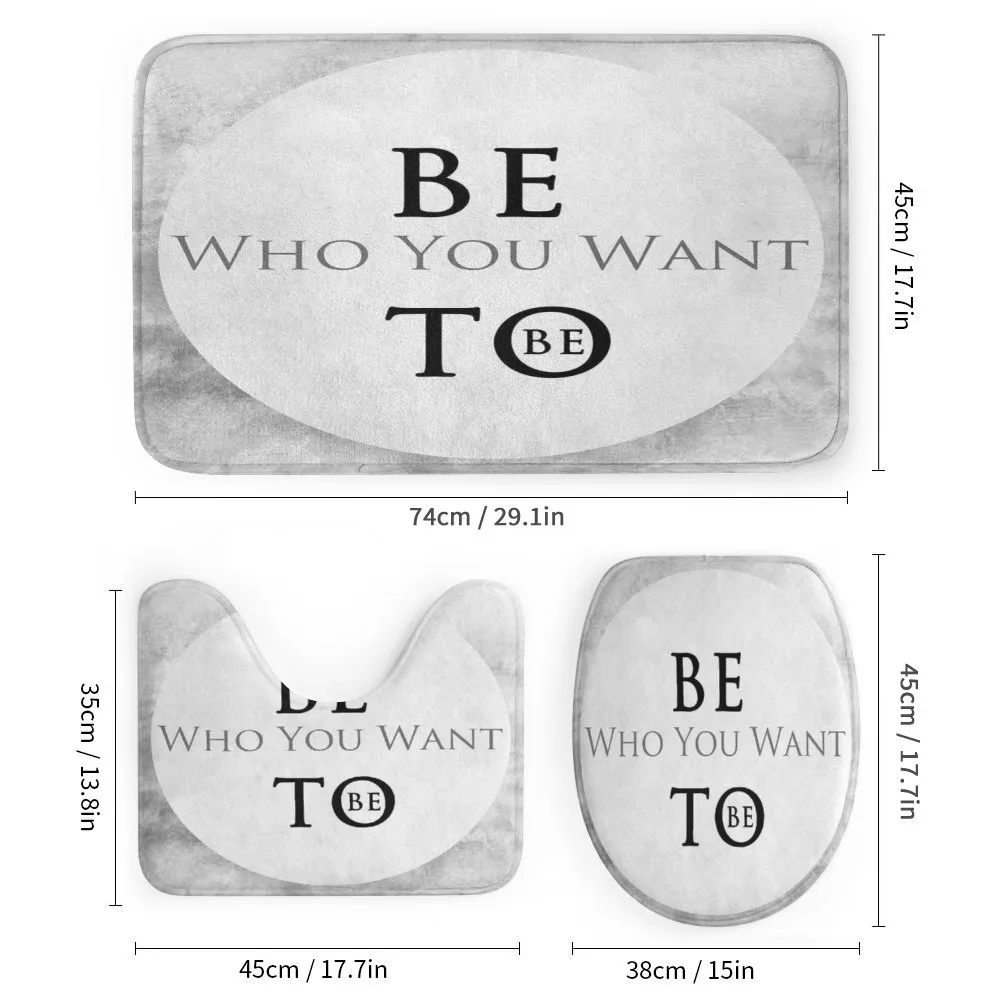 Be Who You Want to Be Phrase — Detail 1