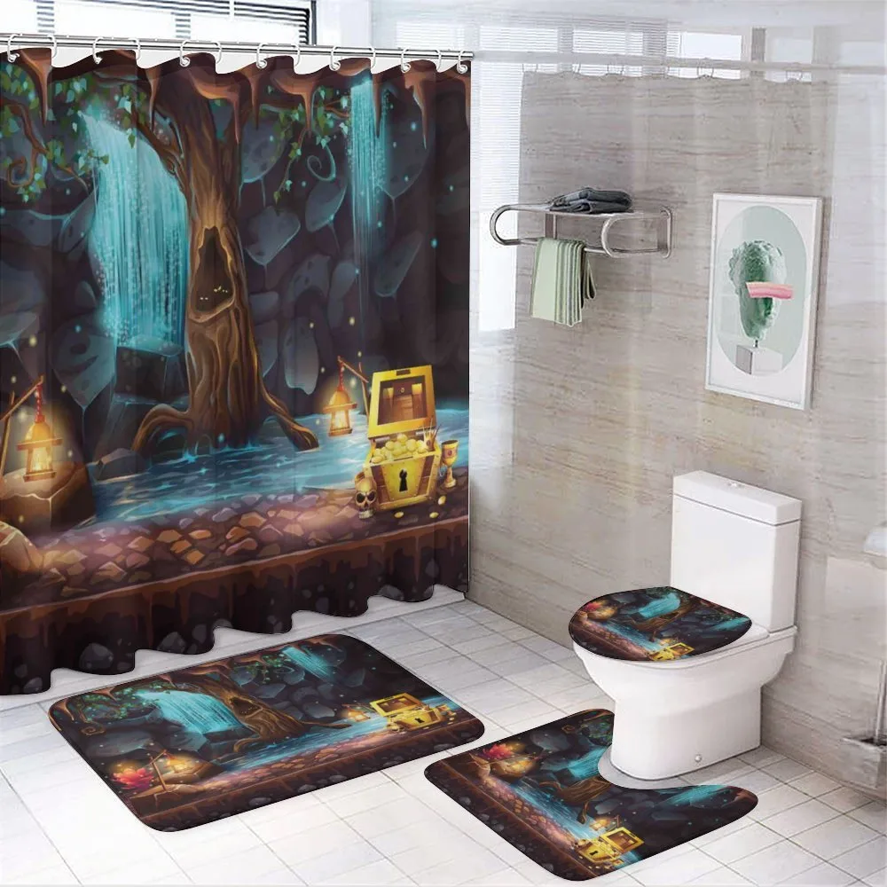 Cartoon Cave Treasure — Your design