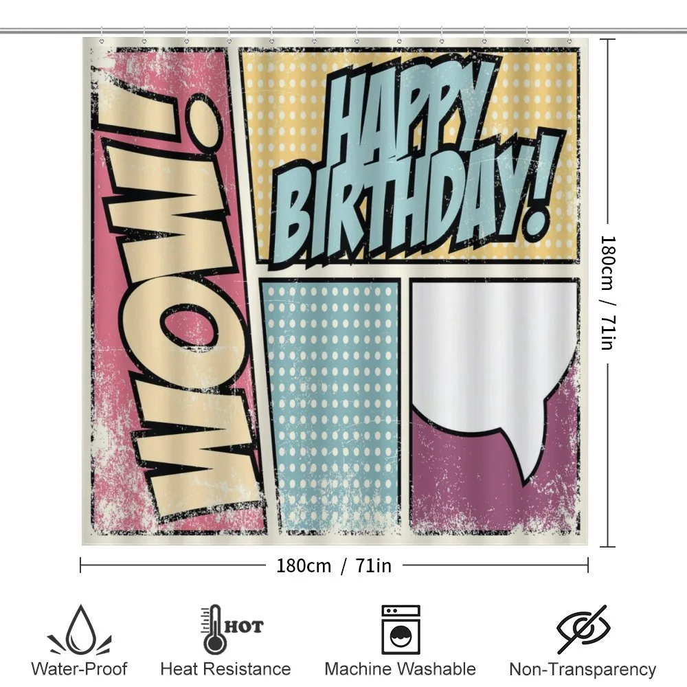 Comic Book Birthday — Detail 2