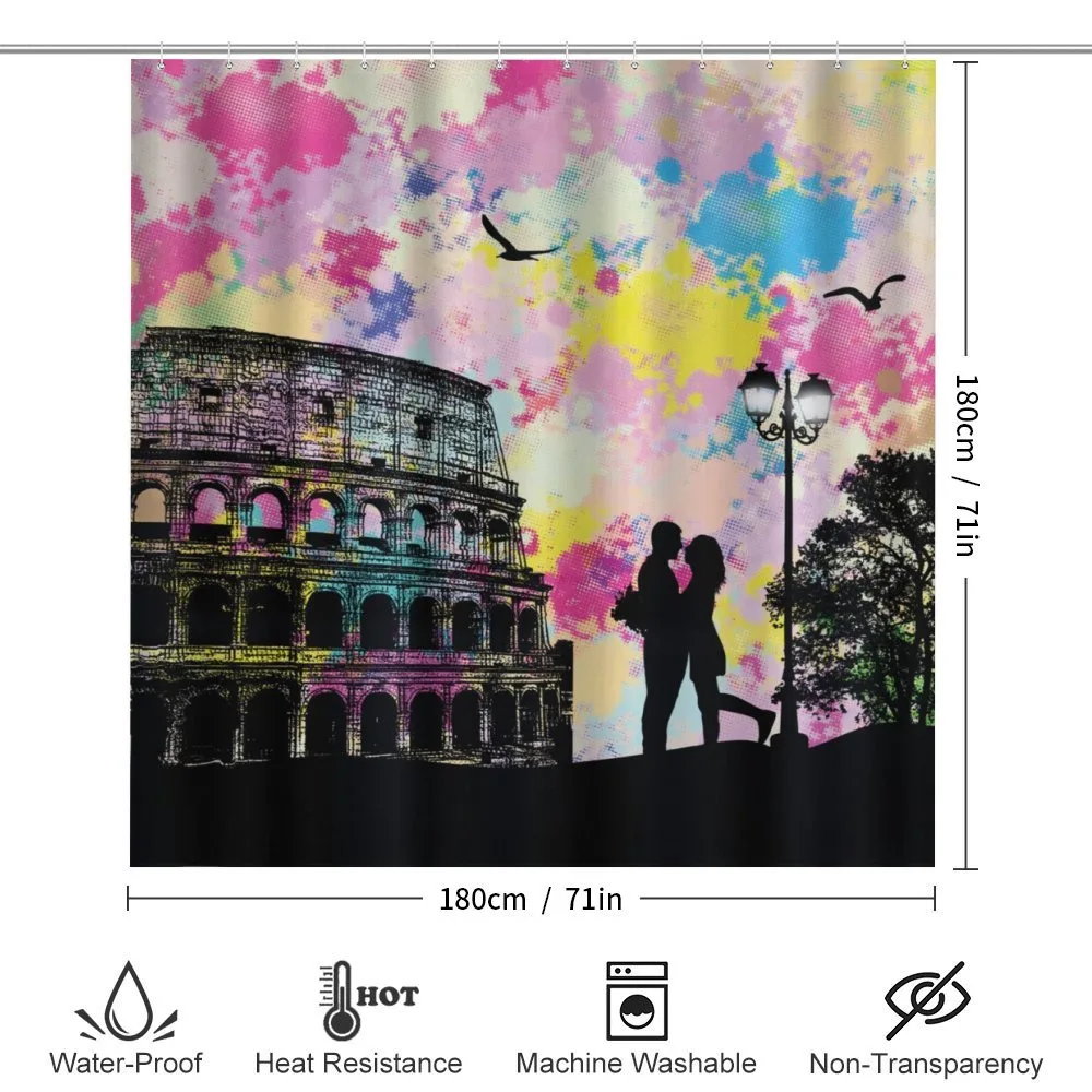 Couple in Love at Colosseum — Detail 2