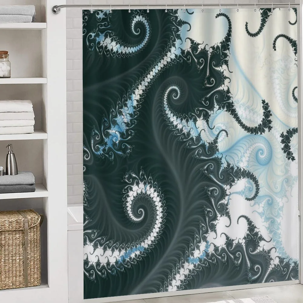 Fractal Motif with Swirls — Detail 4