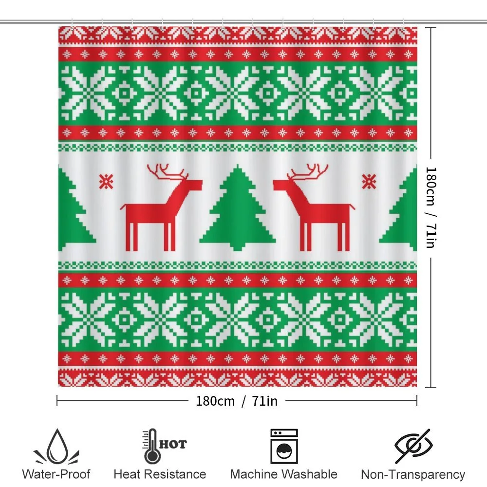 Holiday Season Deer — Detail 2