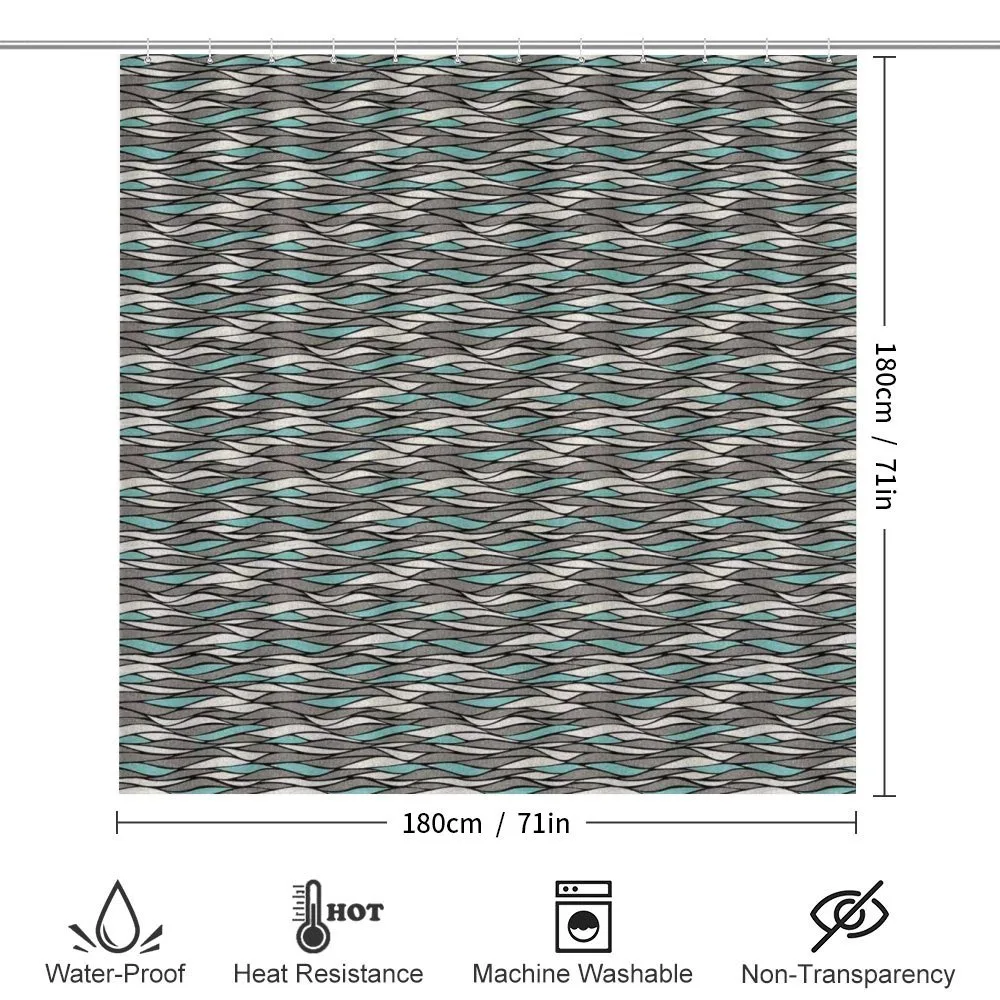 Horizontal Waves Dots — Detail 2