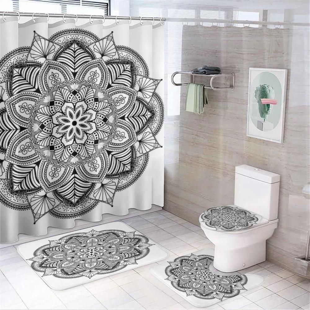 Mandala Black White Art — Your design