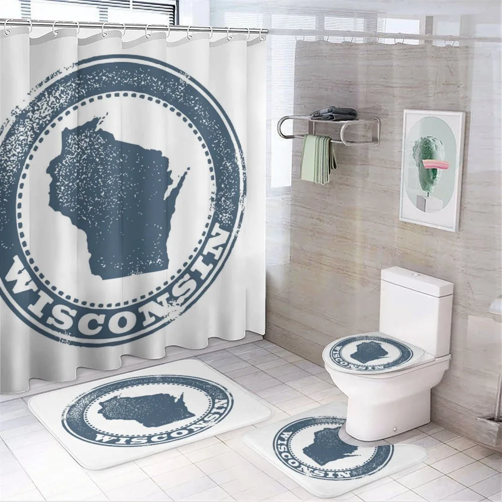 Map Retro Grunge Stamp — Your design