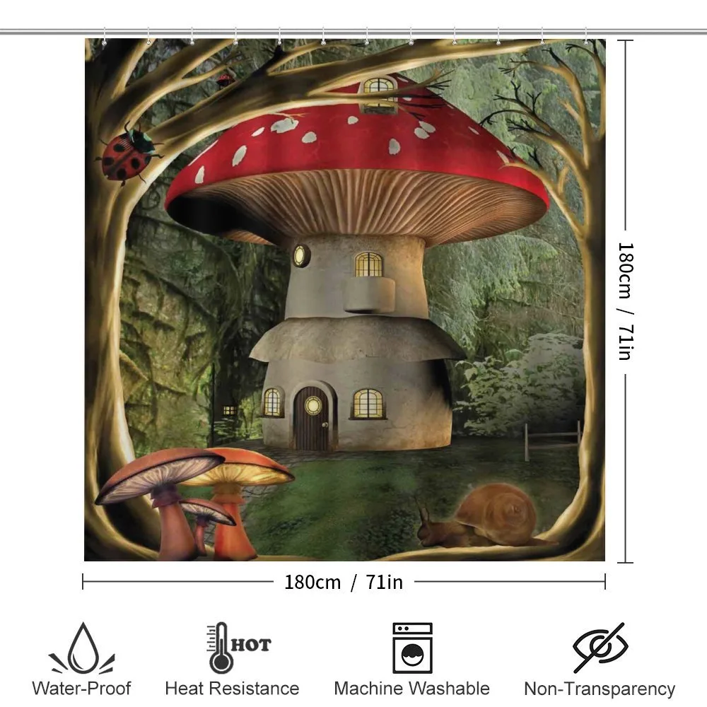 Mushroom Magic Forest — Detail 2