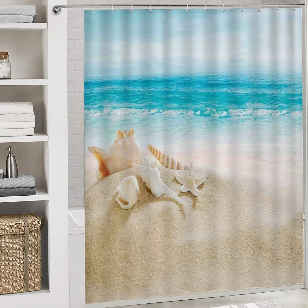 Pastel Beach Scene — Detail 4