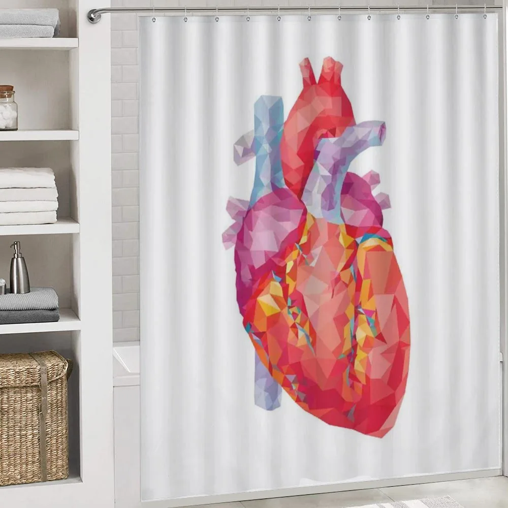 Polygon Art Human Heart — Detail 4