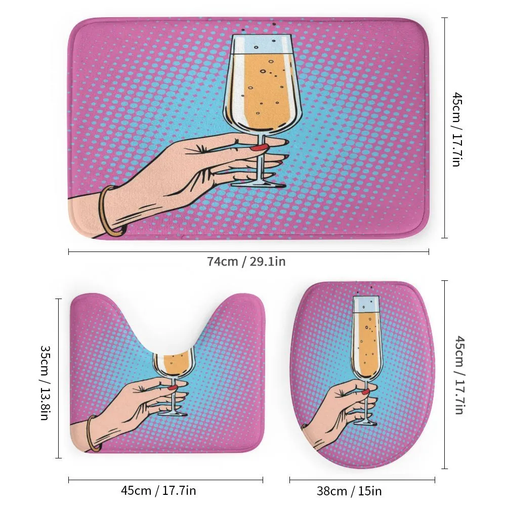 Pop Art Comic Champagne — Detail 1