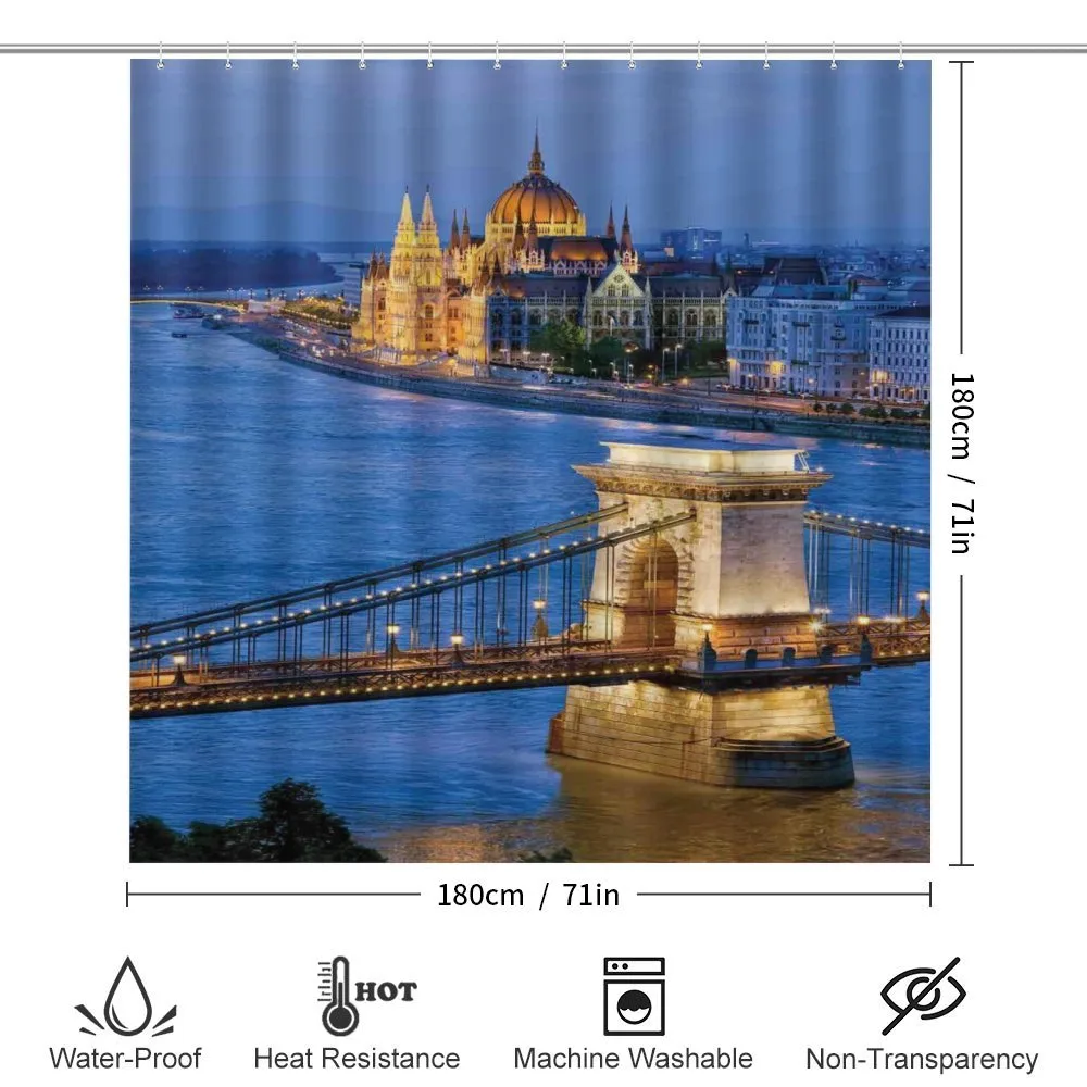 River of Budapest Bridge — Detail 2