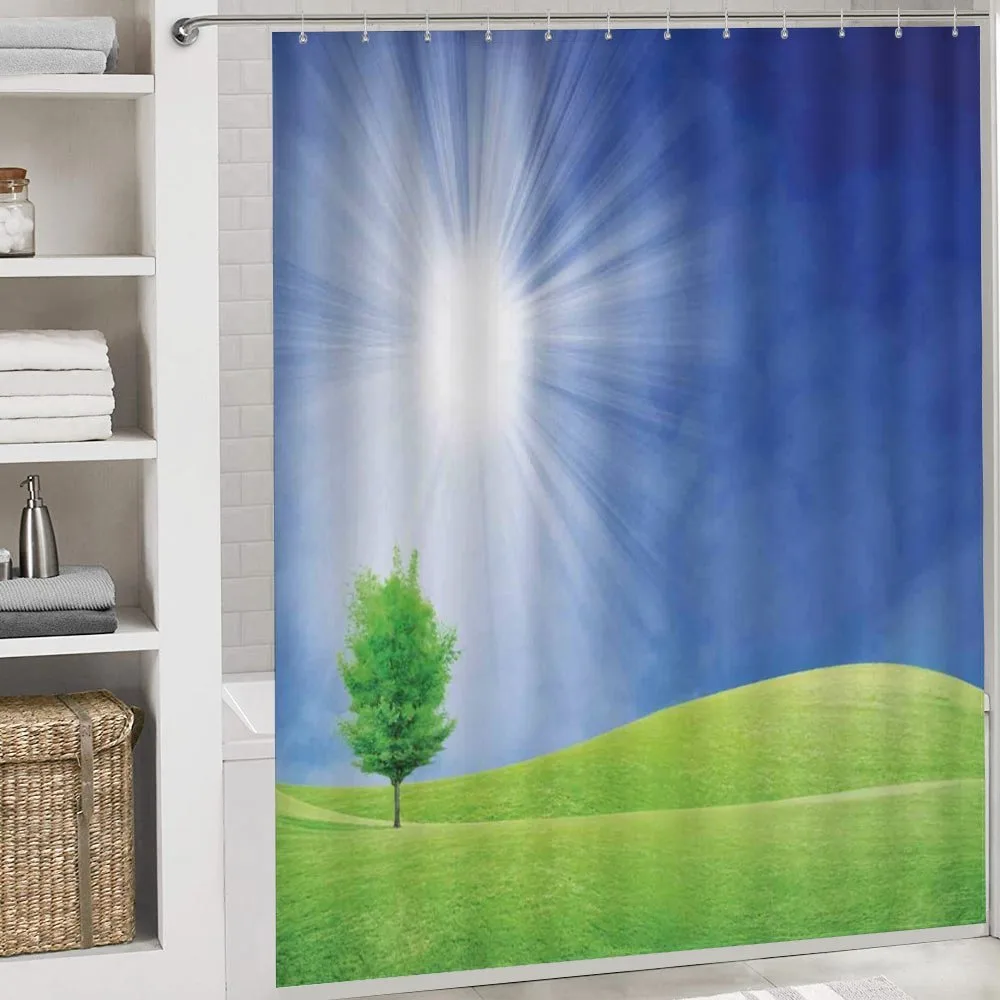 Sun Rays with Lonely Tree — Detail 4