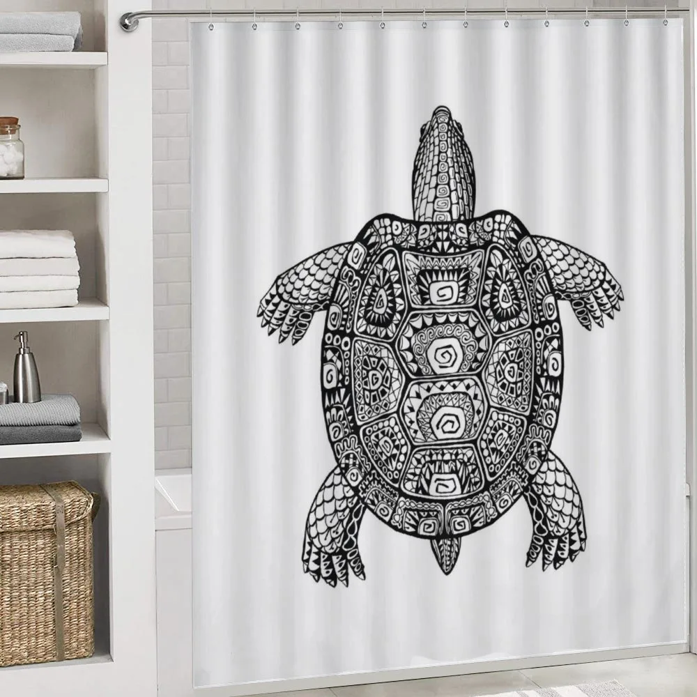 Tribal Art on Tortoise — Detail 4