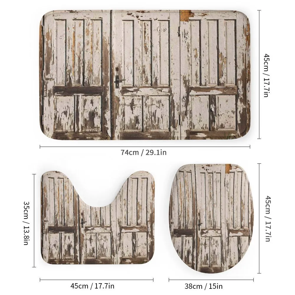 Vertical Rustic Planks — Detail 1