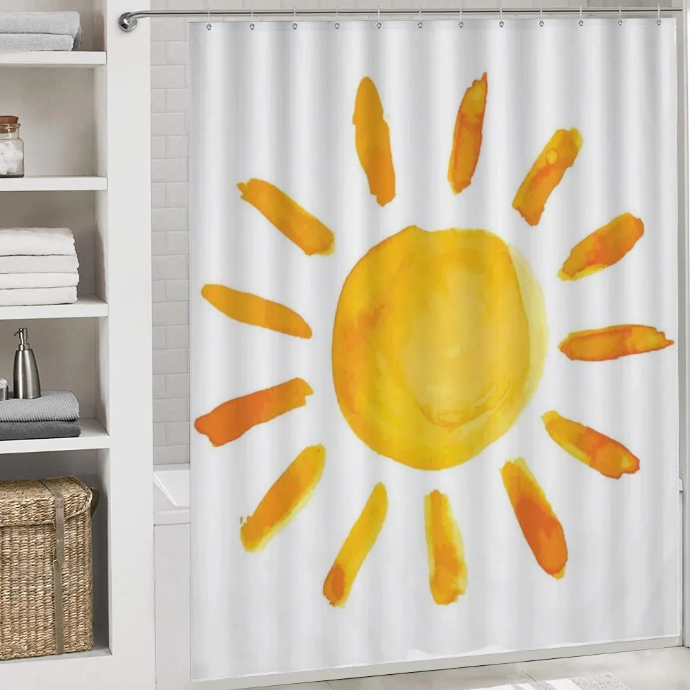 Watercolor Sun Childish — Detail 4