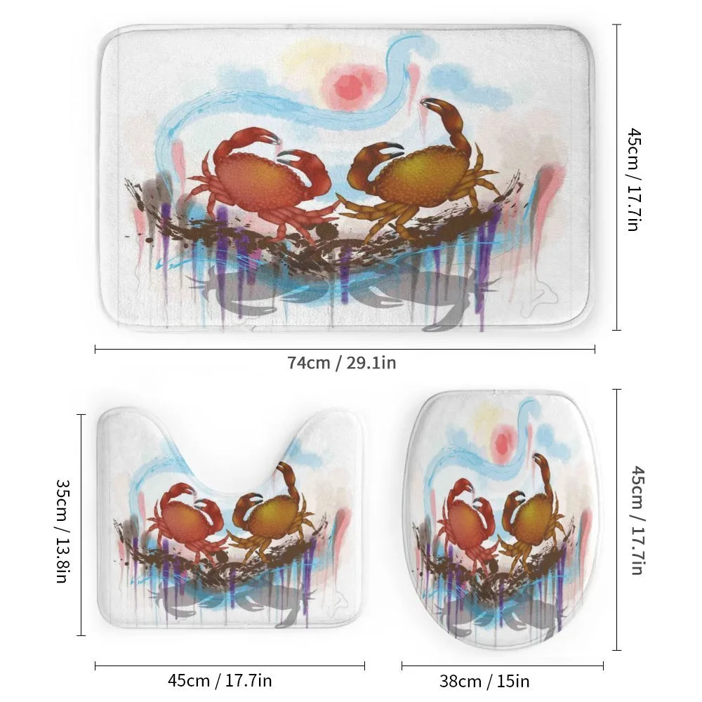 2 Crabs Dancing Sea — Detail 1