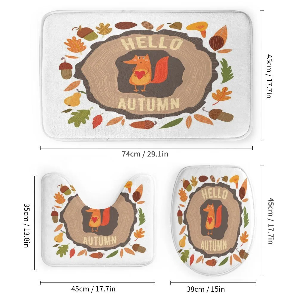 Autumn Theme Vintage Fox — Detail 1