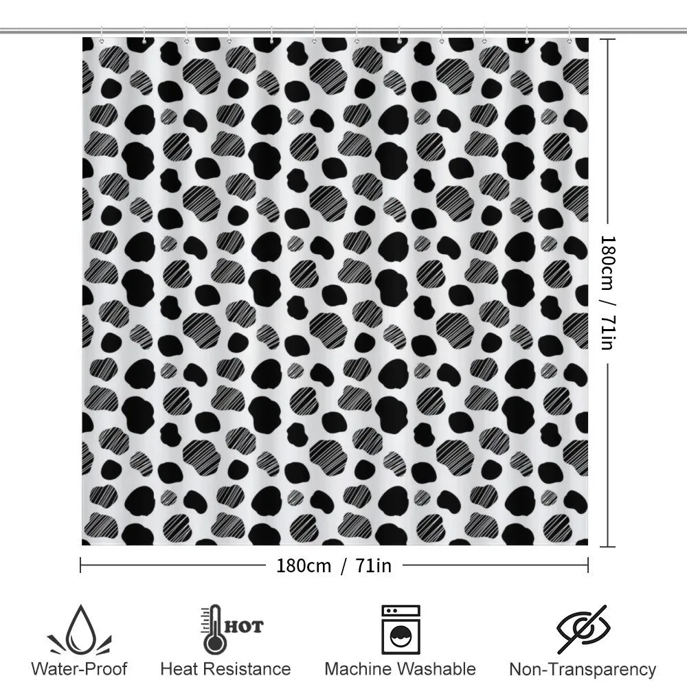 Black and White Dots — Detail 2