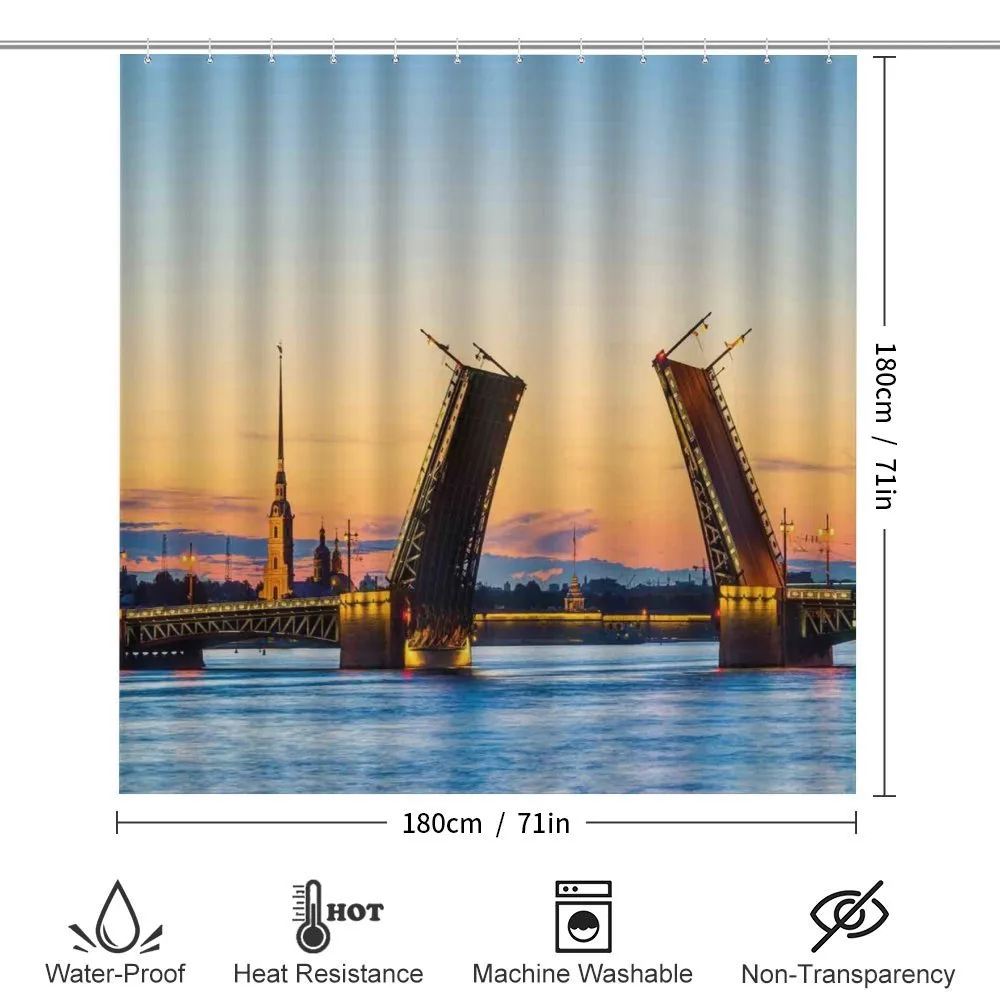 Bridge Seascape Sunset — Detail 2