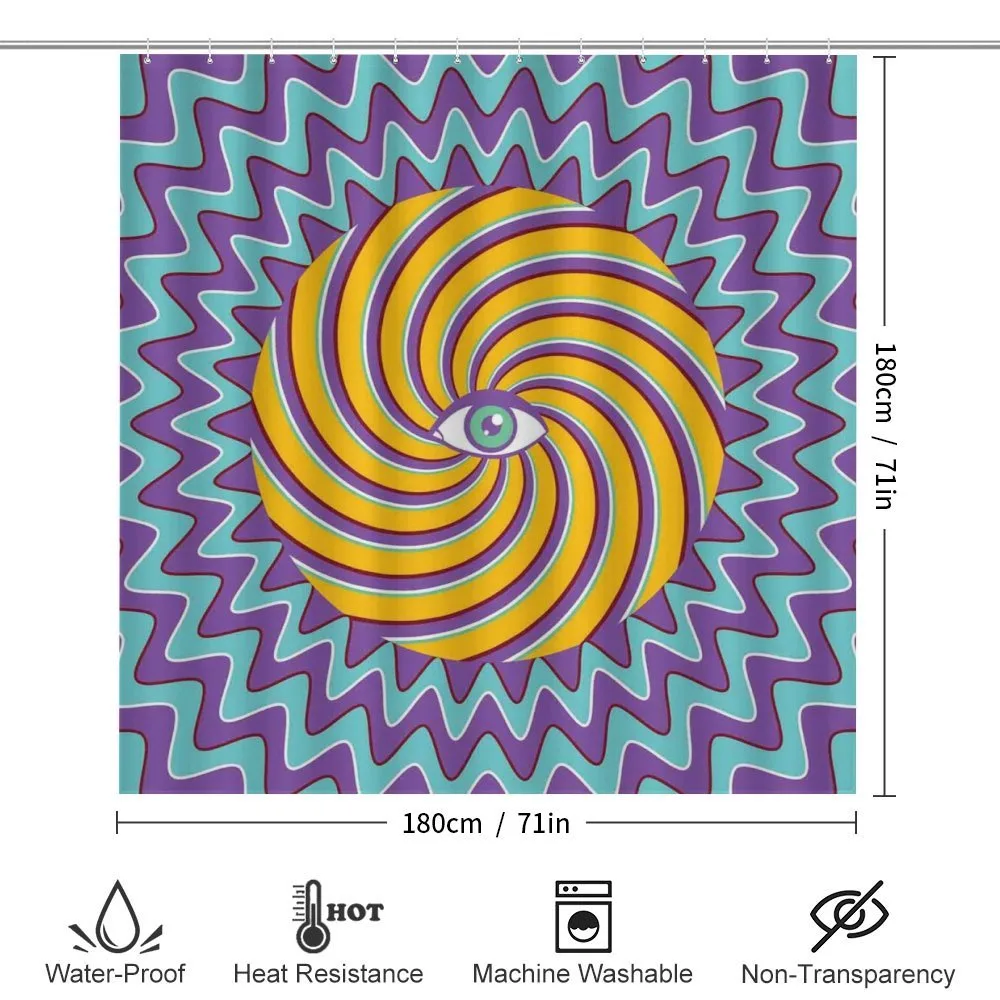 Color Hypnotic Circles — Detail 2