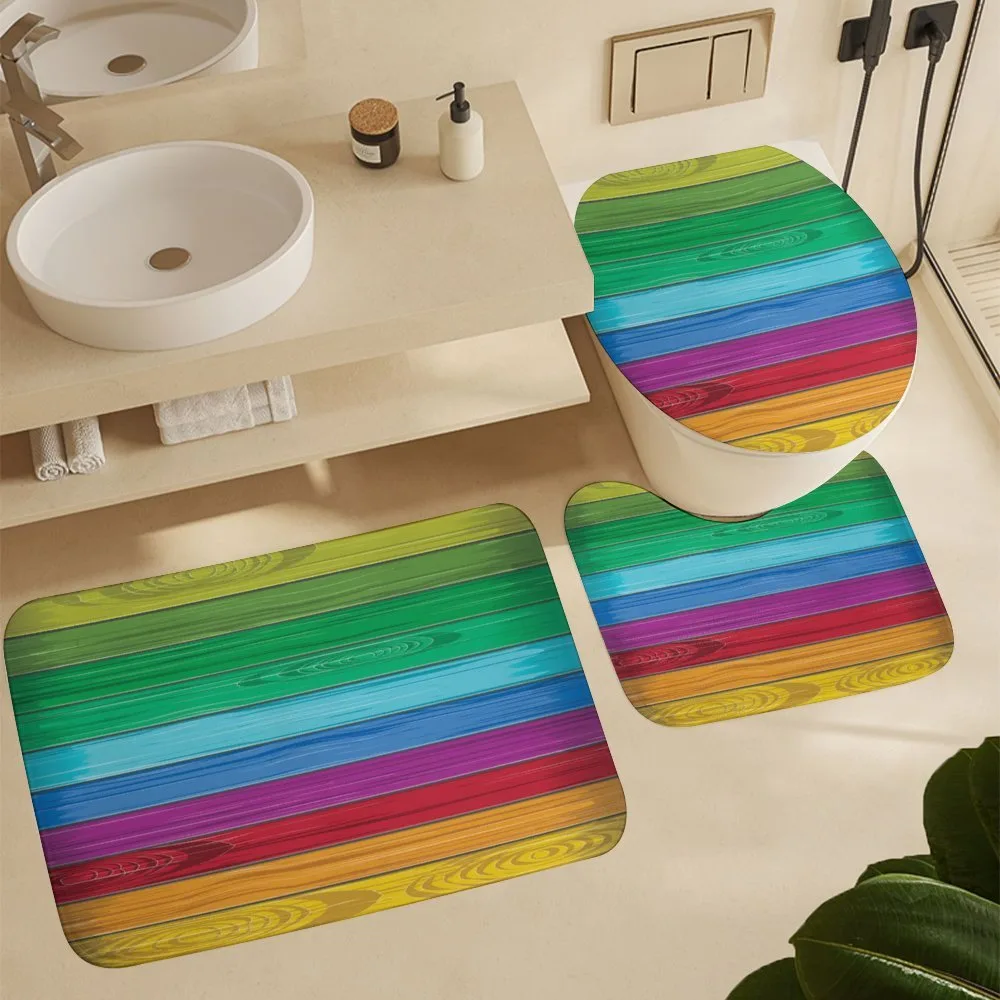 Colorful Wood Stripes — Detail 5