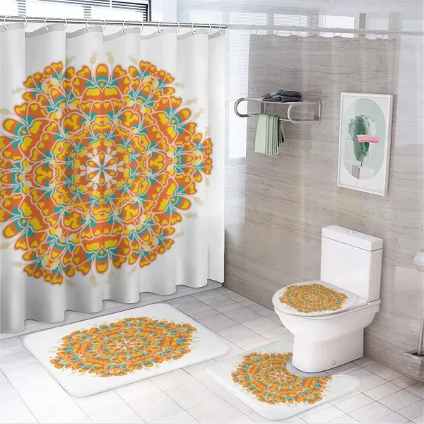 Exotic Flower on a shower curtain