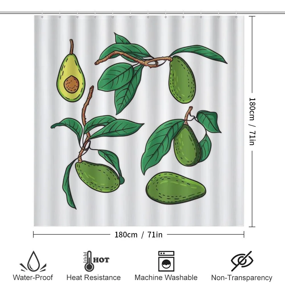 Exotic Fruits on Branch — Detail 2