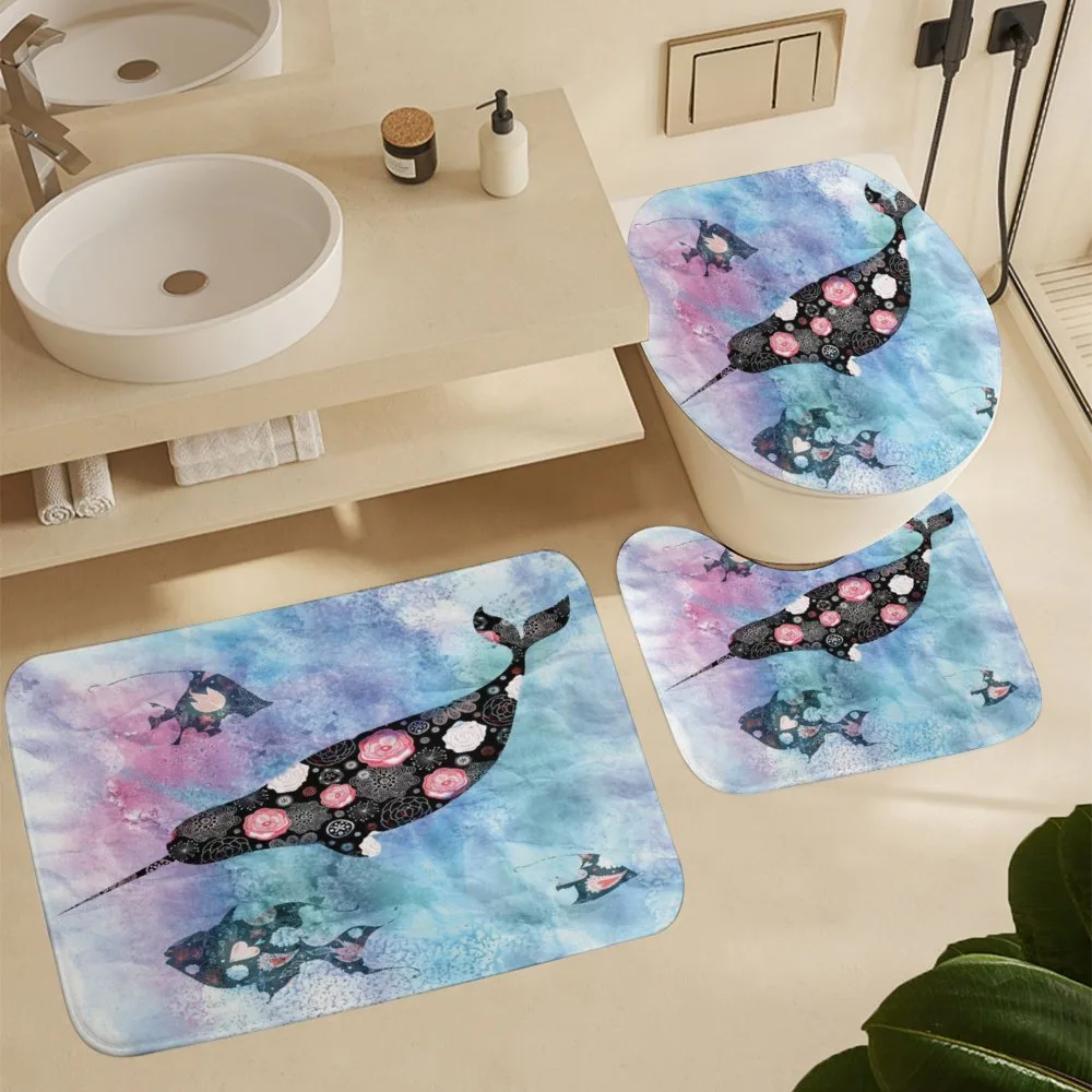 Floral Whale and Fish — Detail 5