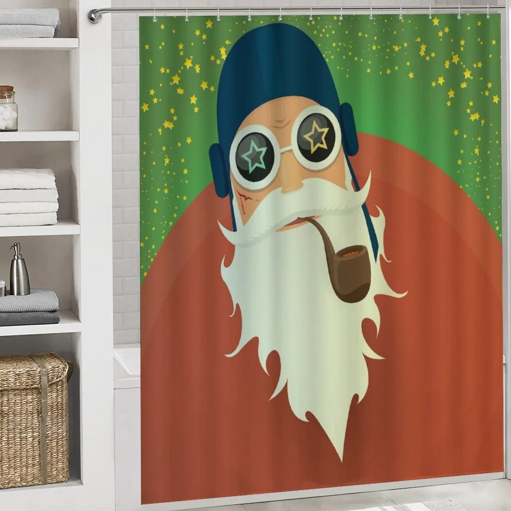 Funky Santa with Pipe — Detail 4